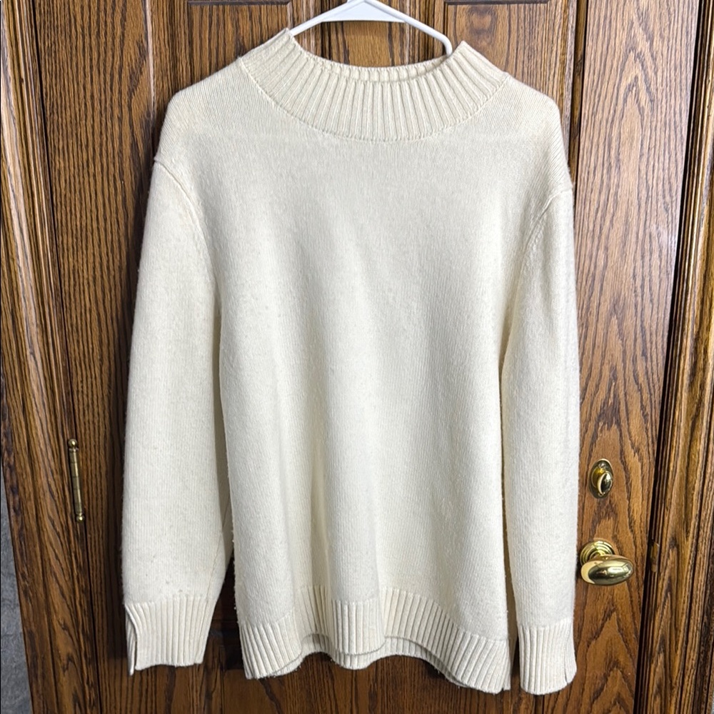 Vintage Cashmere Blend Oversize Sweater